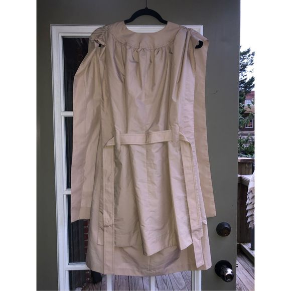 3.1 Phillip Lim NWT Tie Side Shift Dress, Belted Apron Sheath Size 0, MSRP $650 - Picture 4 of 14